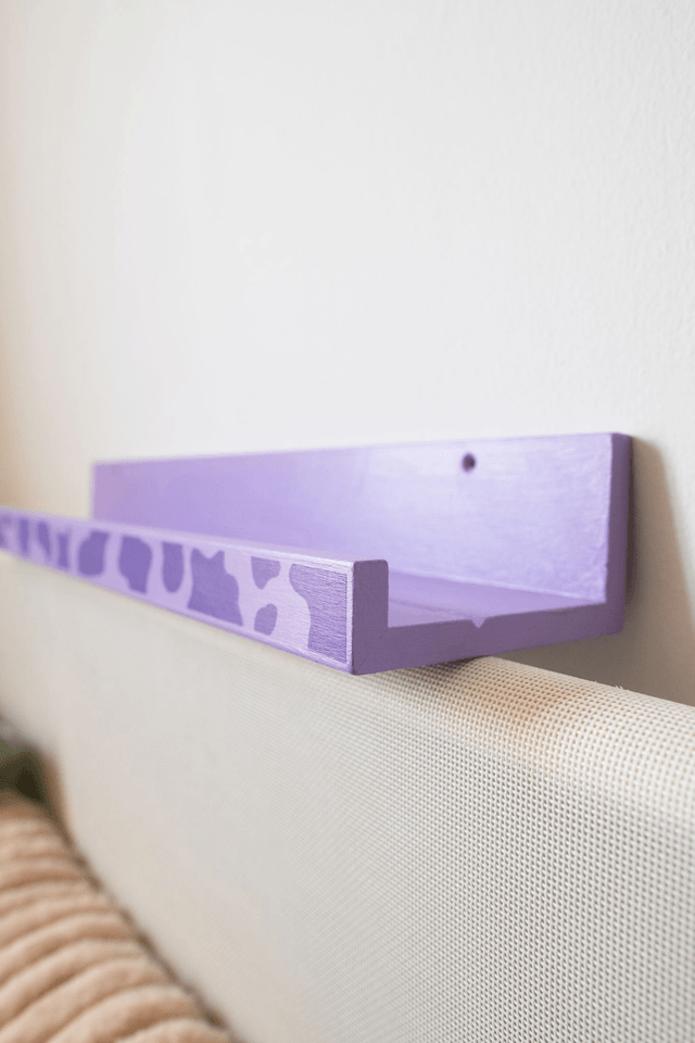 Purple Cow Shelf 💜Tablette Upcyclée 