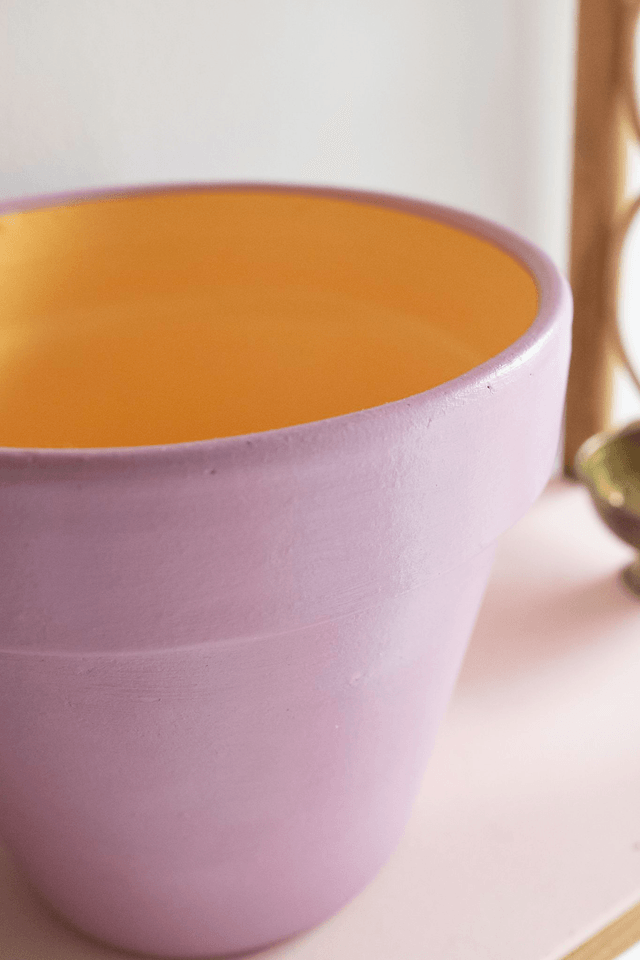 Bicolor Juicy 🍑 Pot peint à la main