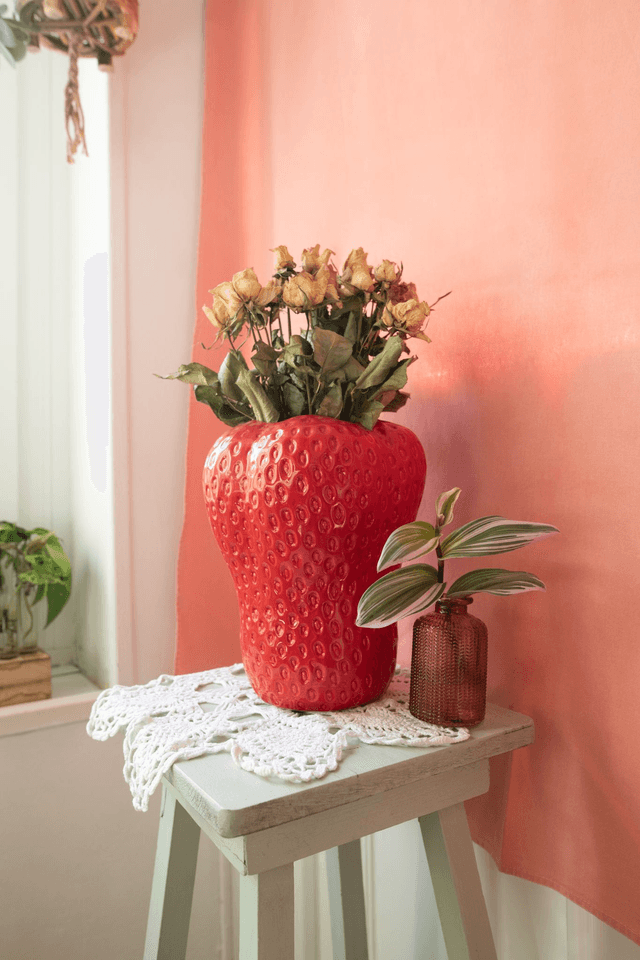 Strawberry Vase 🍓